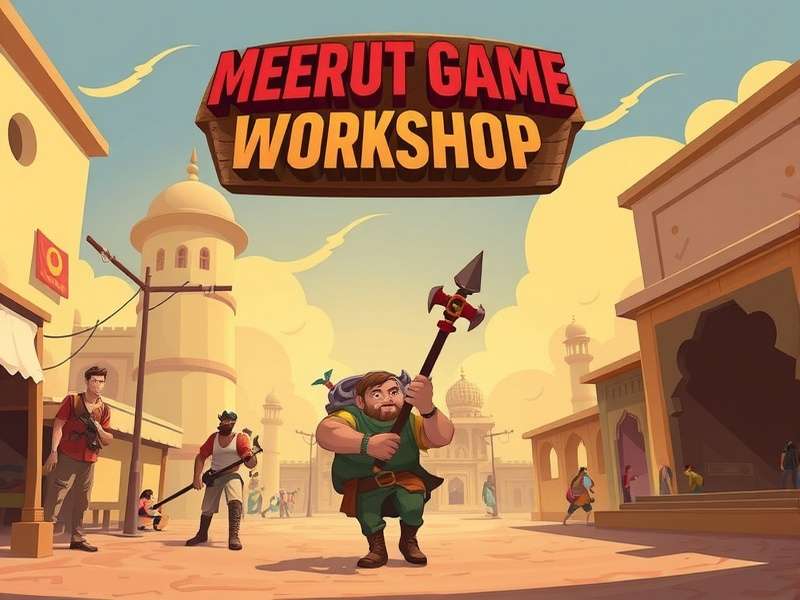 Meerut Game Workshop development team collaborating